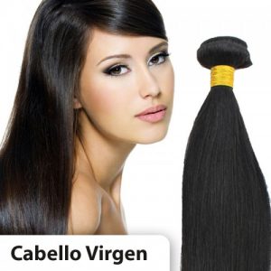 Extensiones cabello VIRGEN EN CORTINA 100% natural LISO REMY 60CM 100gr